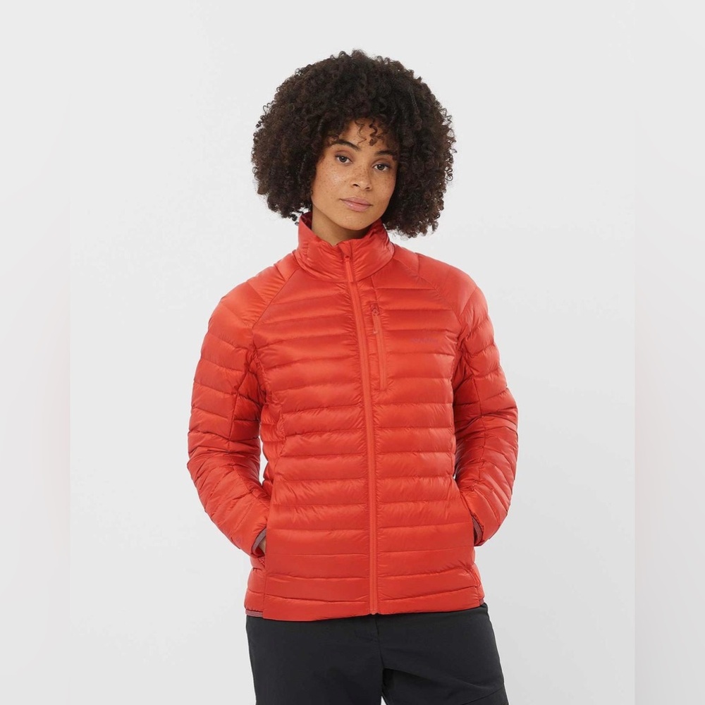 🔥🔥🔥 Salomon Elixir Micro Down Orange jacket size L